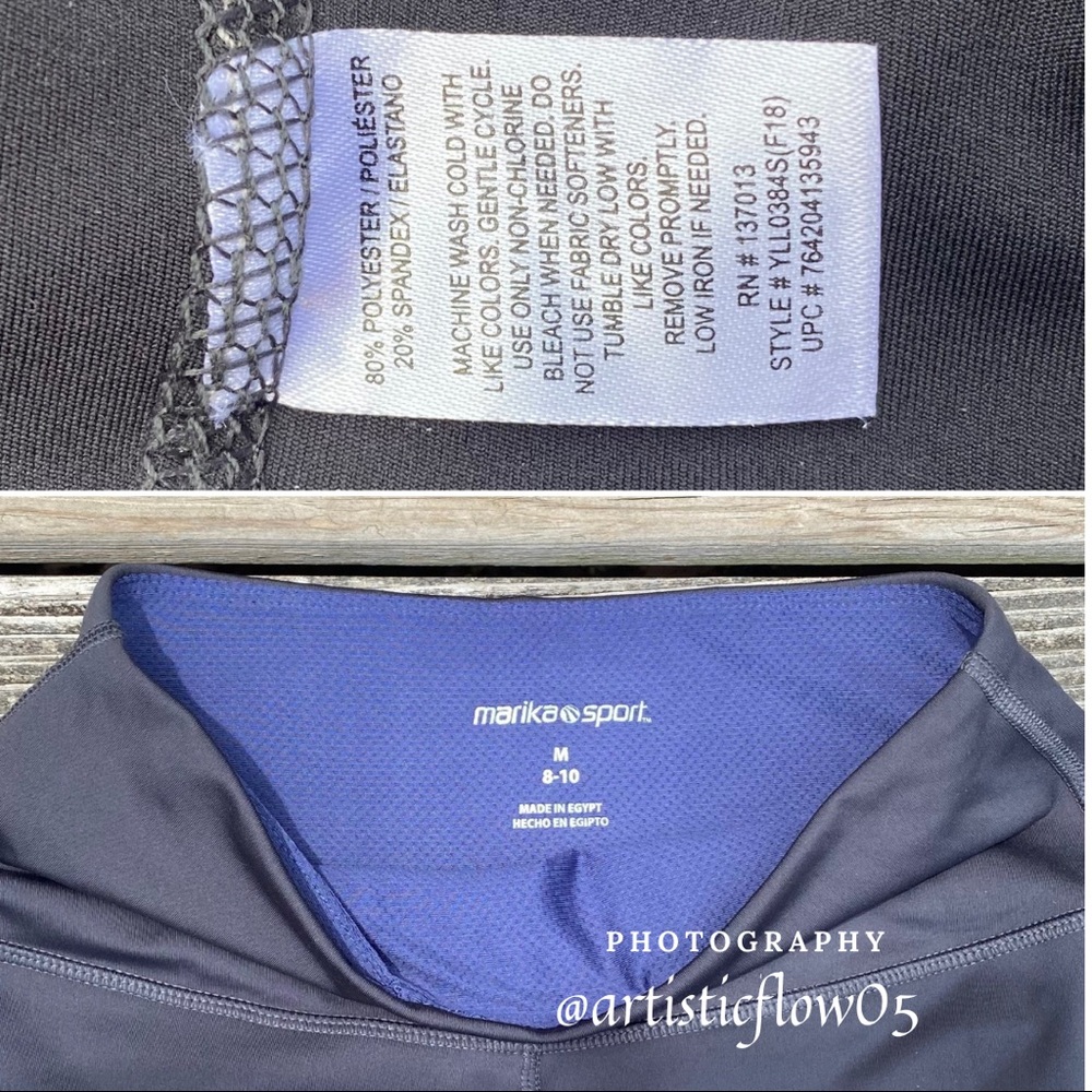 Marika Sport Leggings NWOT - Picture 6 of 7